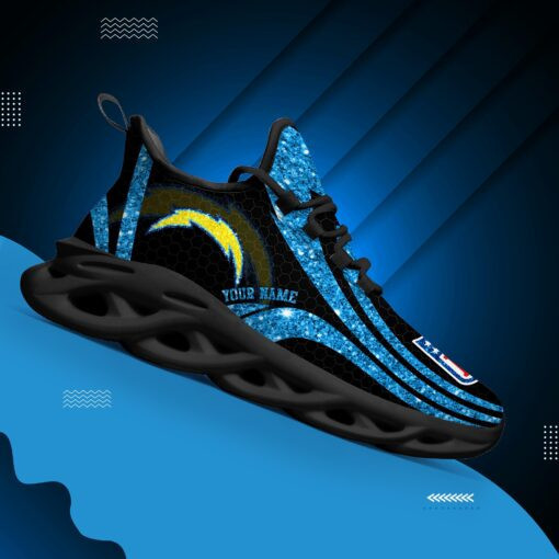 JWFancy Los Angeles Chargers NFL Max Soul Shoes Sneakers For Men And Women