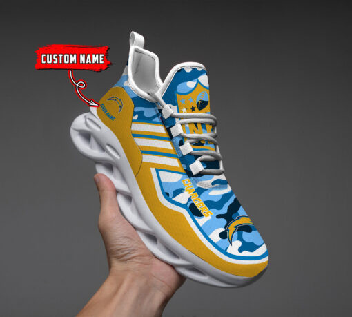 JWFancy Los Angeles Chargers NFL Max Soul Shoes Sneakers For Men And Women