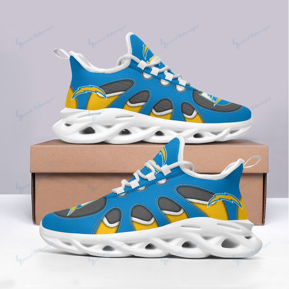JWFancy Los Angeles Chargers NFL Max Soul Shoes Sneakers For Men And Women