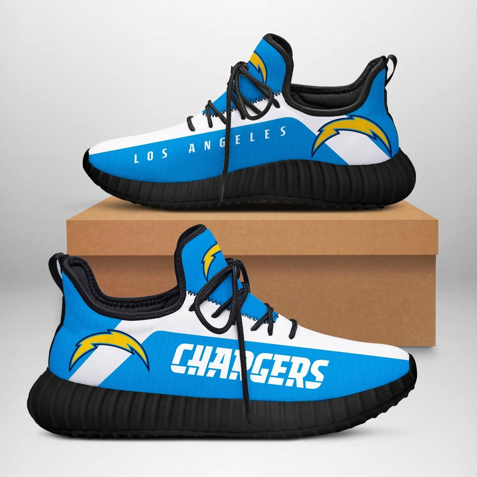 JWFancy Los Angeles Chargers Reze Sneakers Shoes For Men And Women