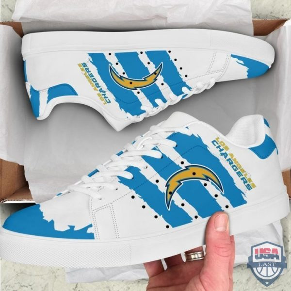 JWFancy Los Angeles Chargers Skate Stan Shoes Sneakes For Men And Women