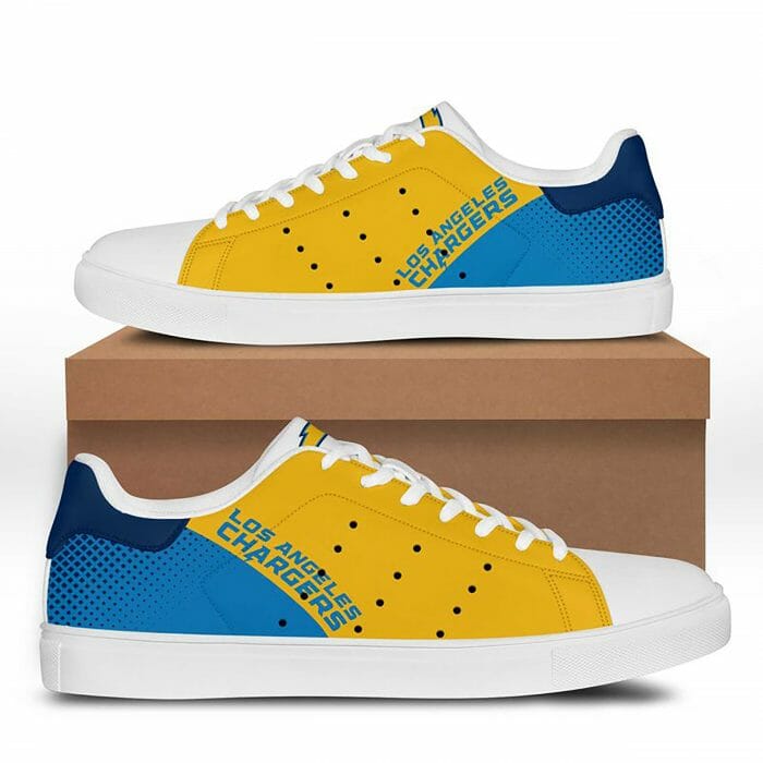 JWFancy Los Angeles Chargers Skate Stan Shoes Sneakes For Men And Women