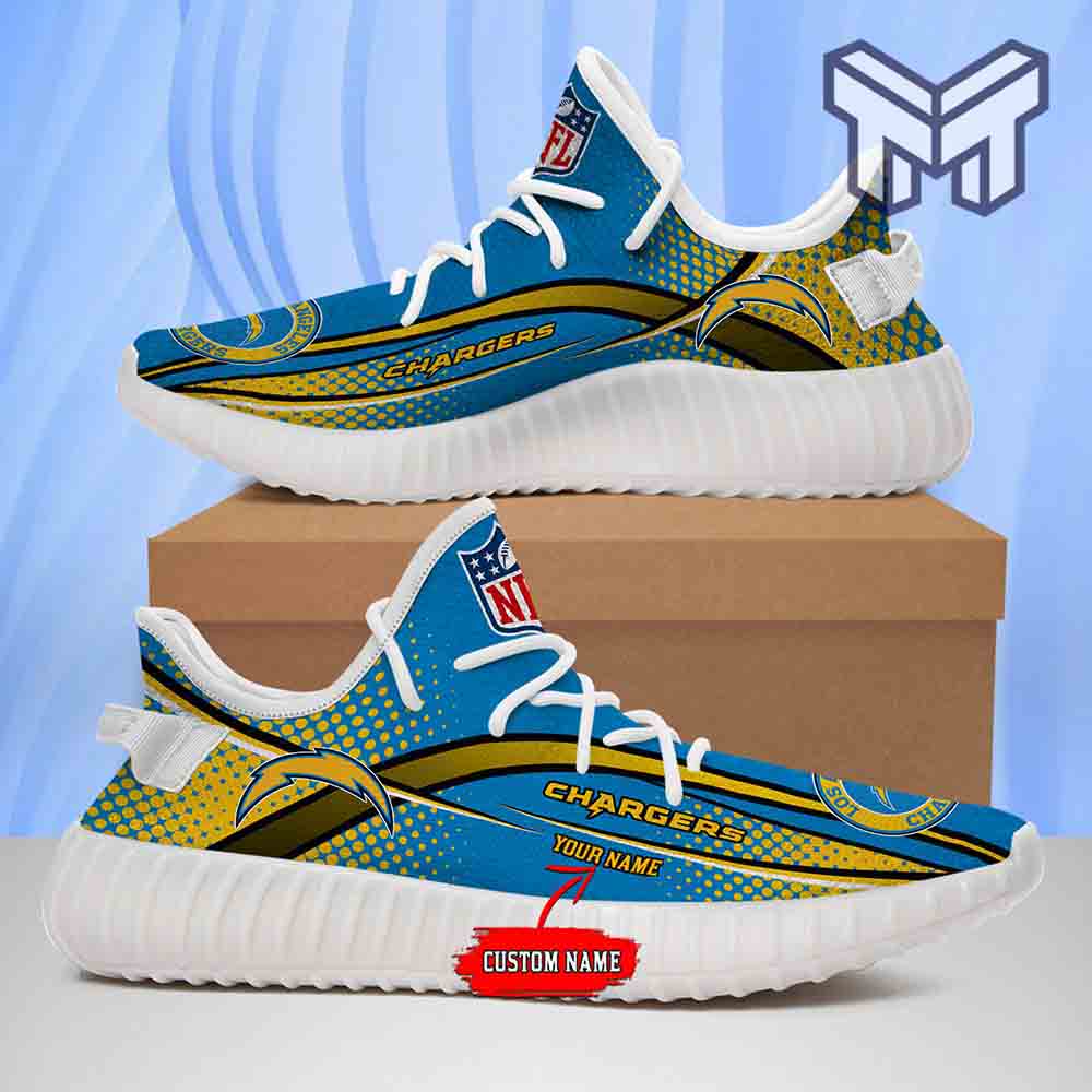 JWFancy Los Angeles Chargers Yeezy Boost Shoes For Men And Women