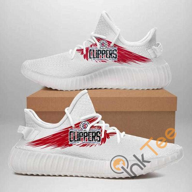 JWFancy Los Angeles Clippers Yeezy Boost Shoes For Men And Women