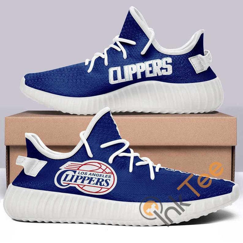 JWFancy Los Angeles Clippers Yeezy Boost Shoes For Men And Women