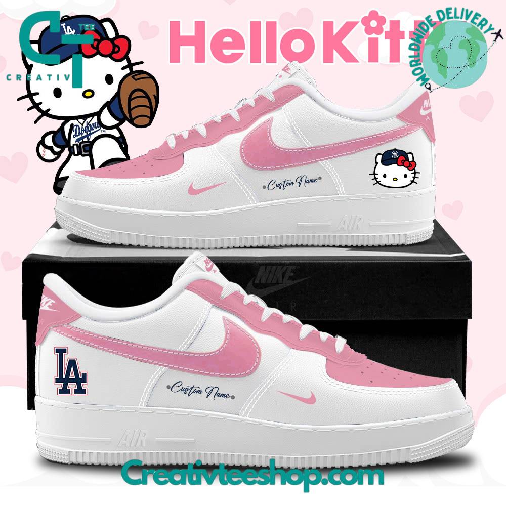 JWFancy Los Angeles Dodgers Air Low-Top Sneakers Shoes For Men And Women