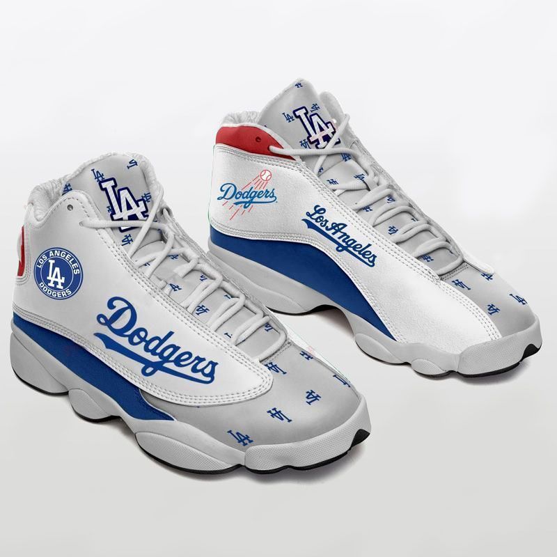 JWFancy Los Angeles Dodgers AJ13 Sneakers Shoes For Men And Women