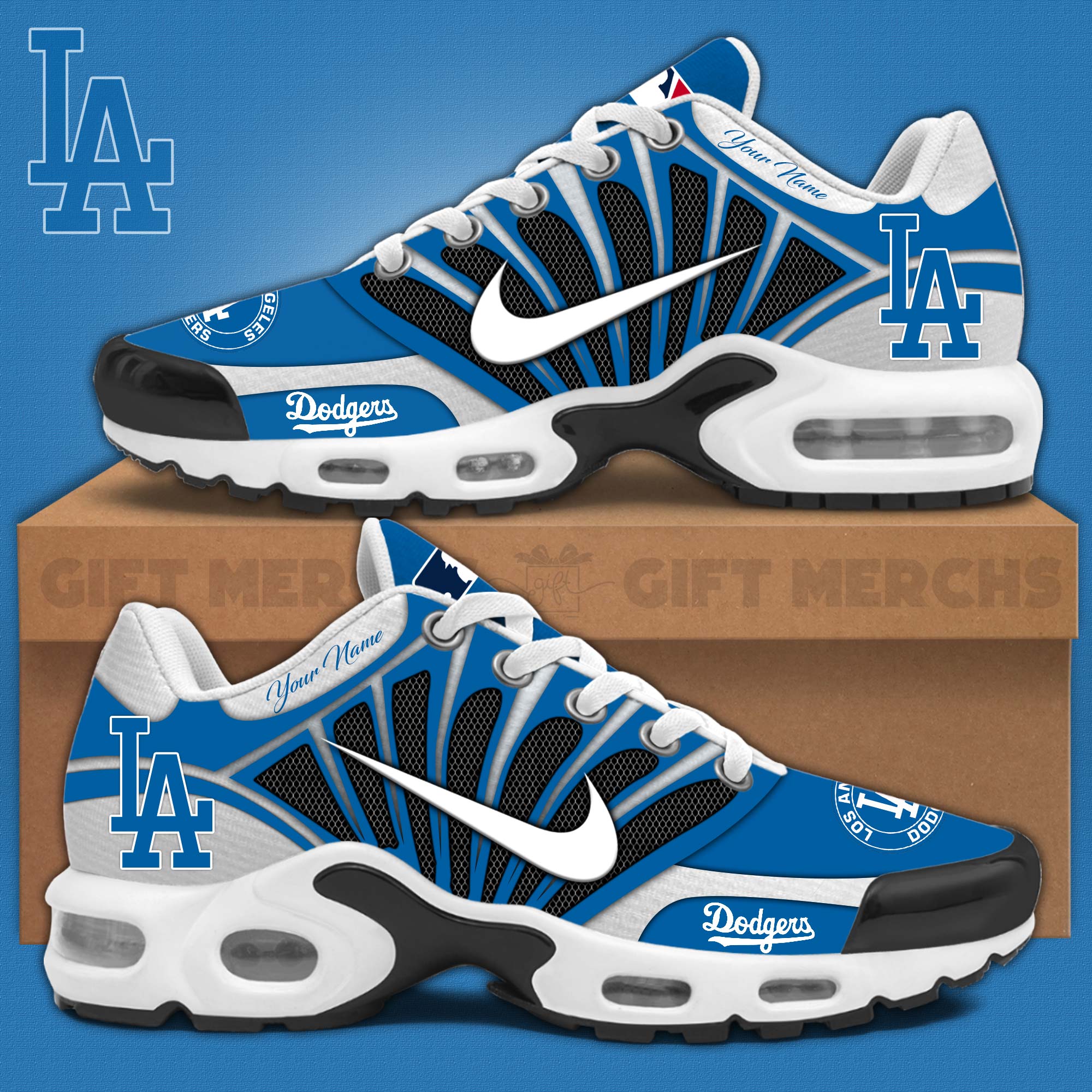 JWFancy Los Angeles Dodgers TN Shoes Sneakers For Men And Women