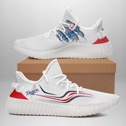 JWFancy Los Angeles Dodgers Yeezy Boost Shoes For Men And Women