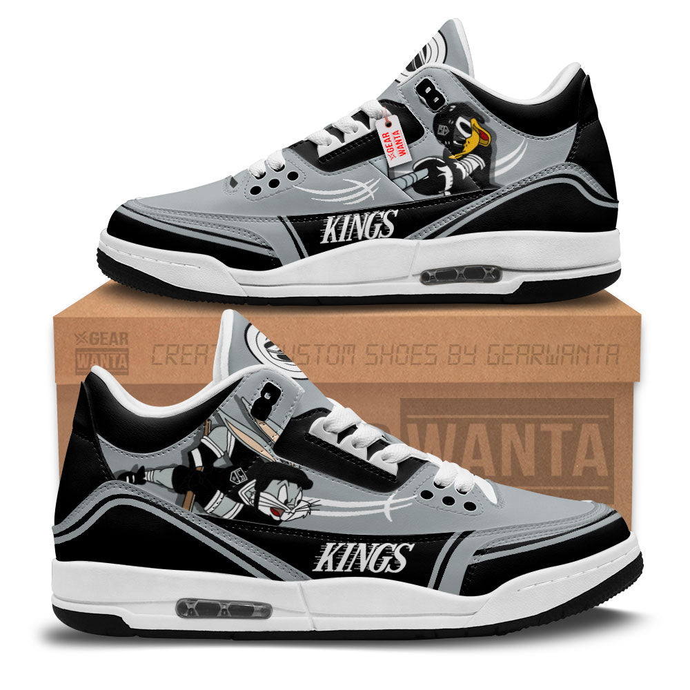 JWFancy Los Angeles Kings AJ3 Sneakers Shoes For Men And Women