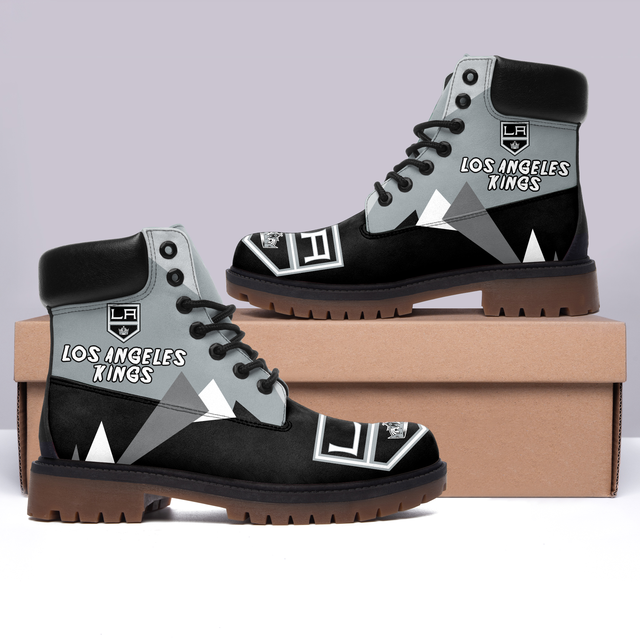 JWFancy Los Angeles Kings Boots Shoes For Men And Women