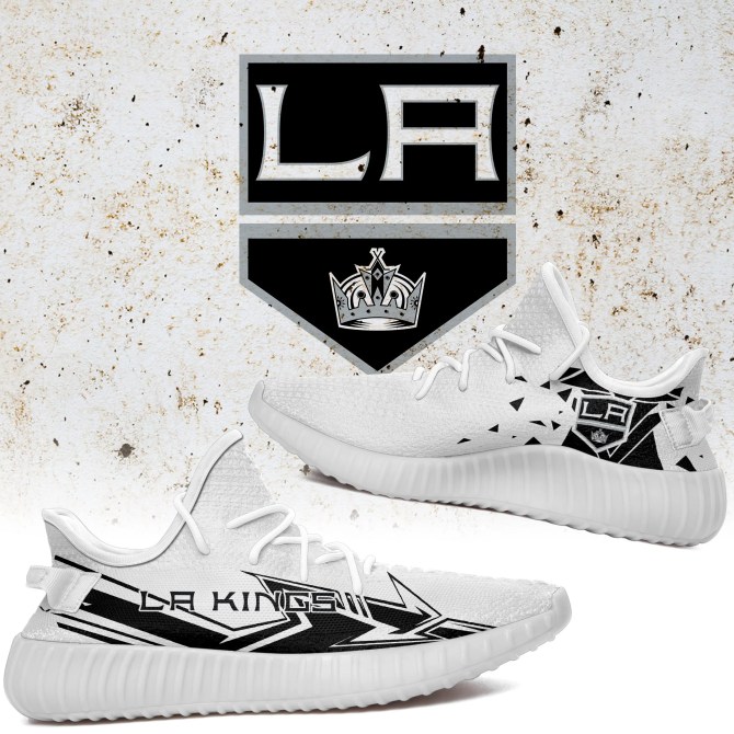 JWFancy Los Angeles Kings Yeezy Boost Shoes For Men And Women