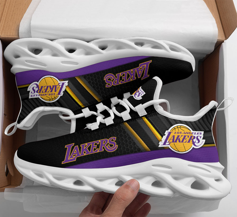 JWFancy Los Angeles Lakers NFL Max Soul Shoes Sneakers For Men And Women