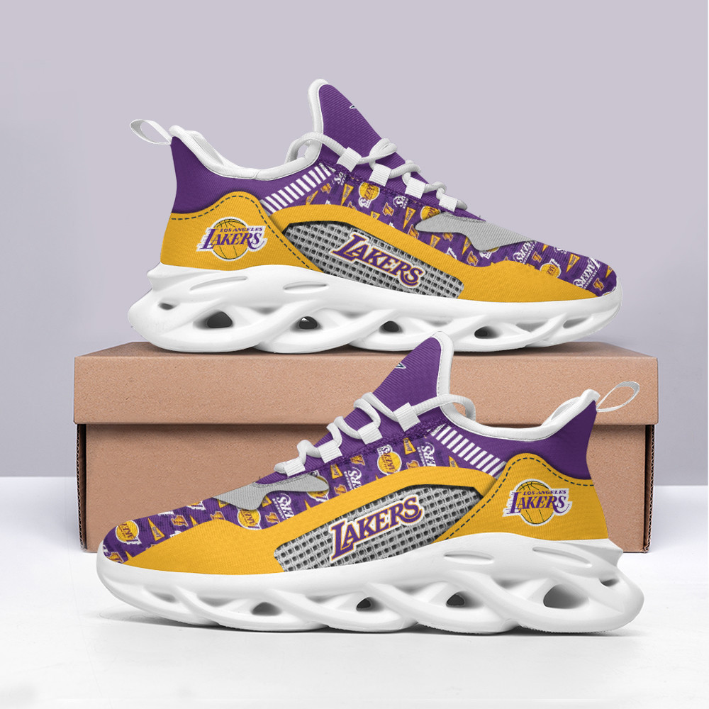 JWFancy Los Angeles Lakers NFL Max Soul Shoes Sneakers For Men And Women