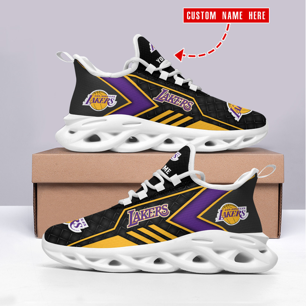 JWFancy Los Angeles Lakers NFL Max Soul Shoes Sneakers For Men And Women