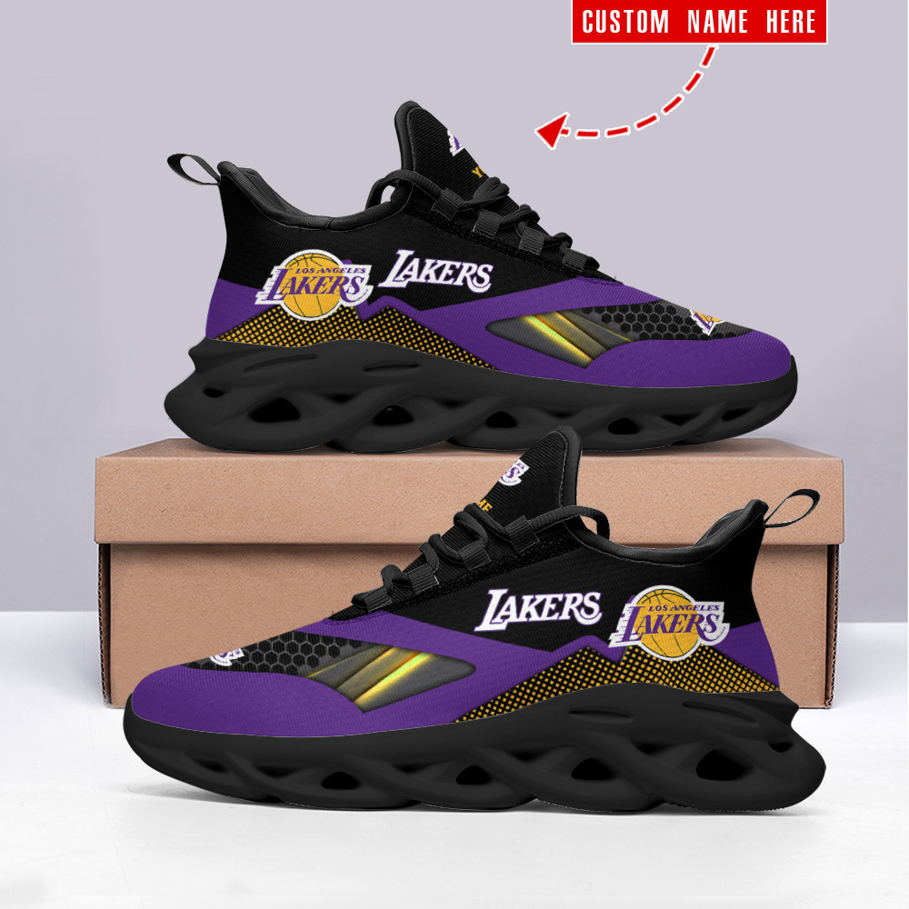JWFancy Los Angeles Lakers NFL Max Soul Shoes Sneakers For Men And Women