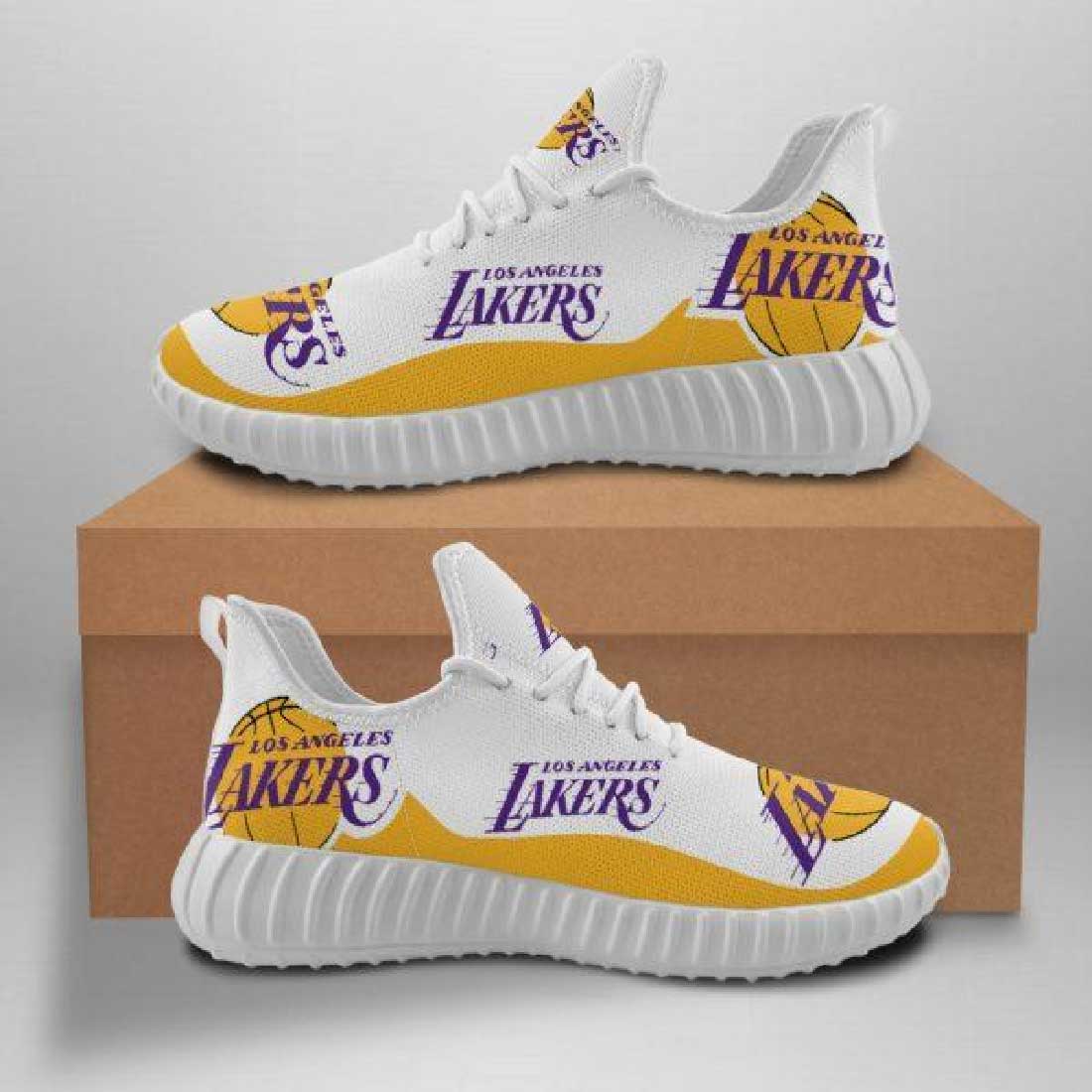 JWFancy Los Angeles Lakers Reze Sneakers Shoes For Men And Women