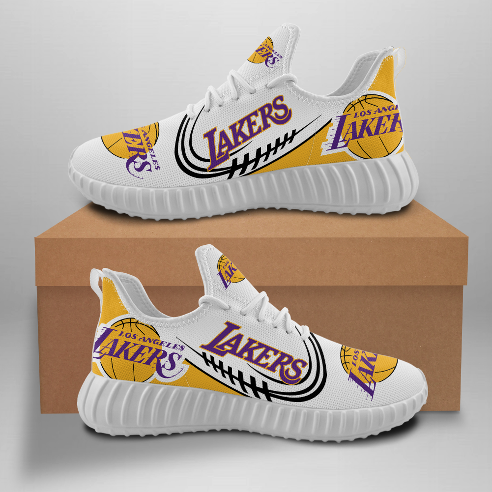 JWFancy Los Angeles Lakers Reze Sneakers Shoes For Men And Women