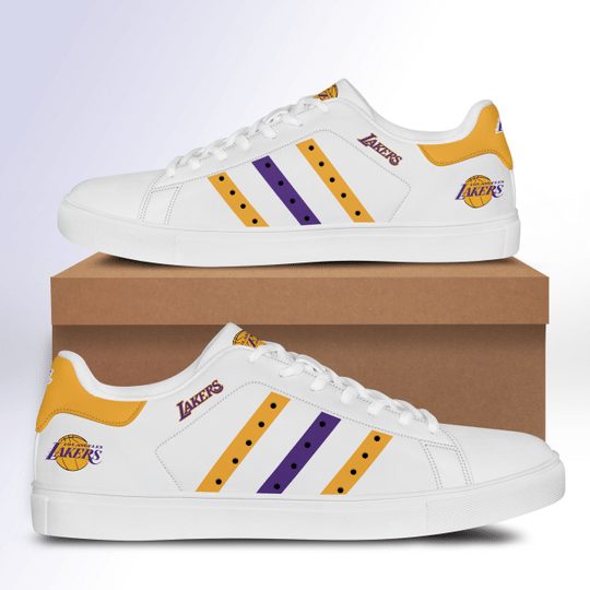 JWFancy Los Angeles Lakers Skate Stan Shoes Sneakes For Men And Women