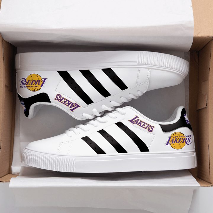 JWFancy Los Angeles Lakers Skate Stan Shoes Sneakes For Men And Women