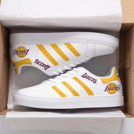 JWFancy Los Angeles Lakers Skate Stan Shoes Sneakes For Men And Women
