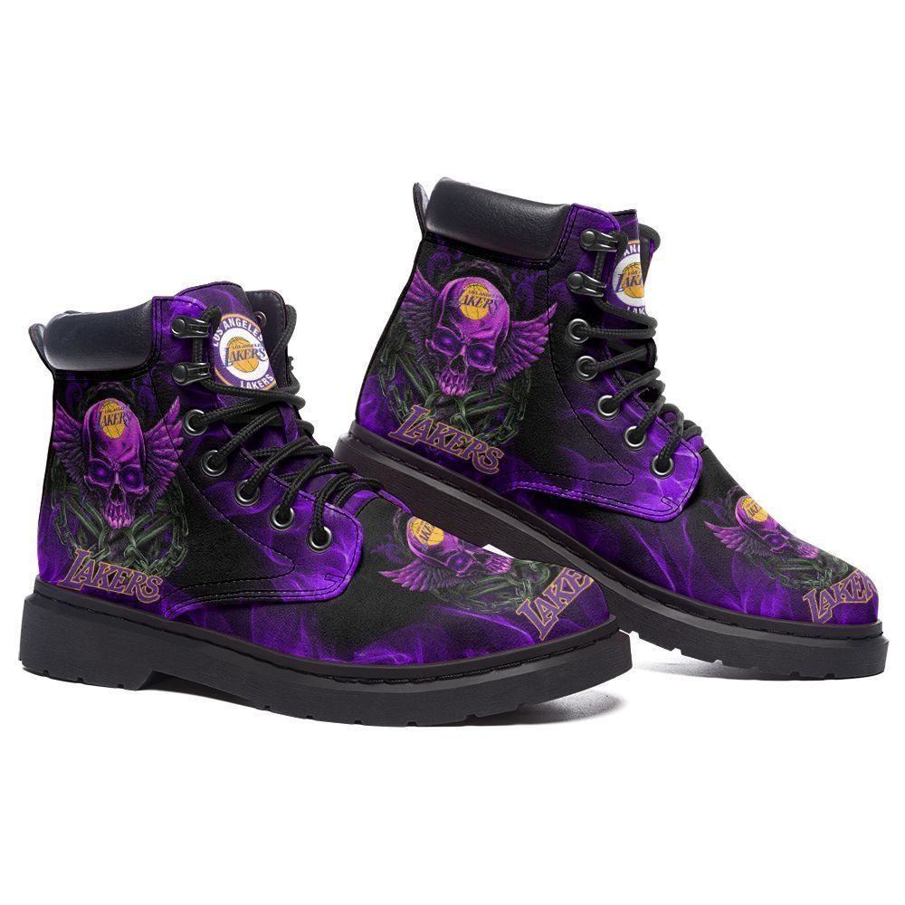 JWFancy Los Angeles Lakers TBL Boots Shoes For Men And Women