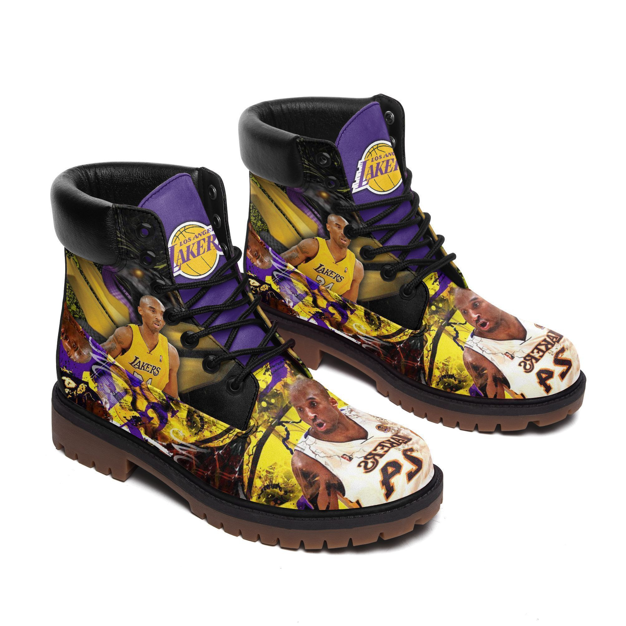 JWFancy Los Angeles Lakers TBL Boots Shoes For Men And Women