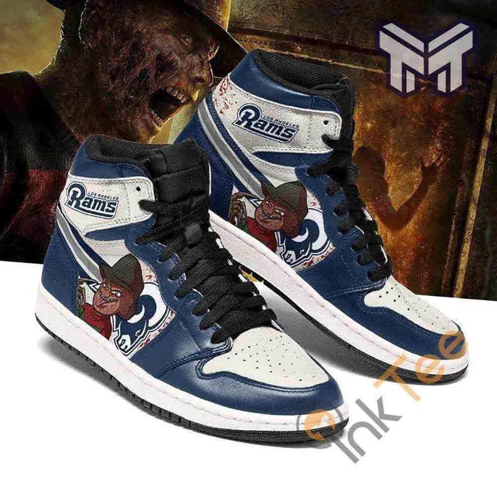 JWFancy Los Angeles Rams AJ1 High Sneakers Shoes For Men And Women