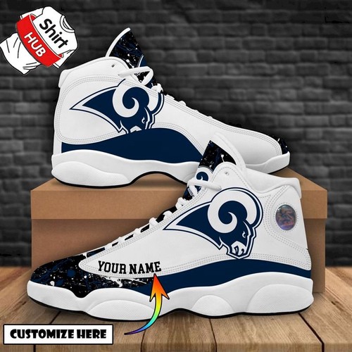 JWFancy Los Angeles Rams AJ13 Sneakers Shoes For Men And Women