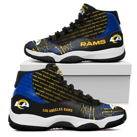 JWFancy Los Angeles Rams AJ13 Sneakers Shoes For Men And Women