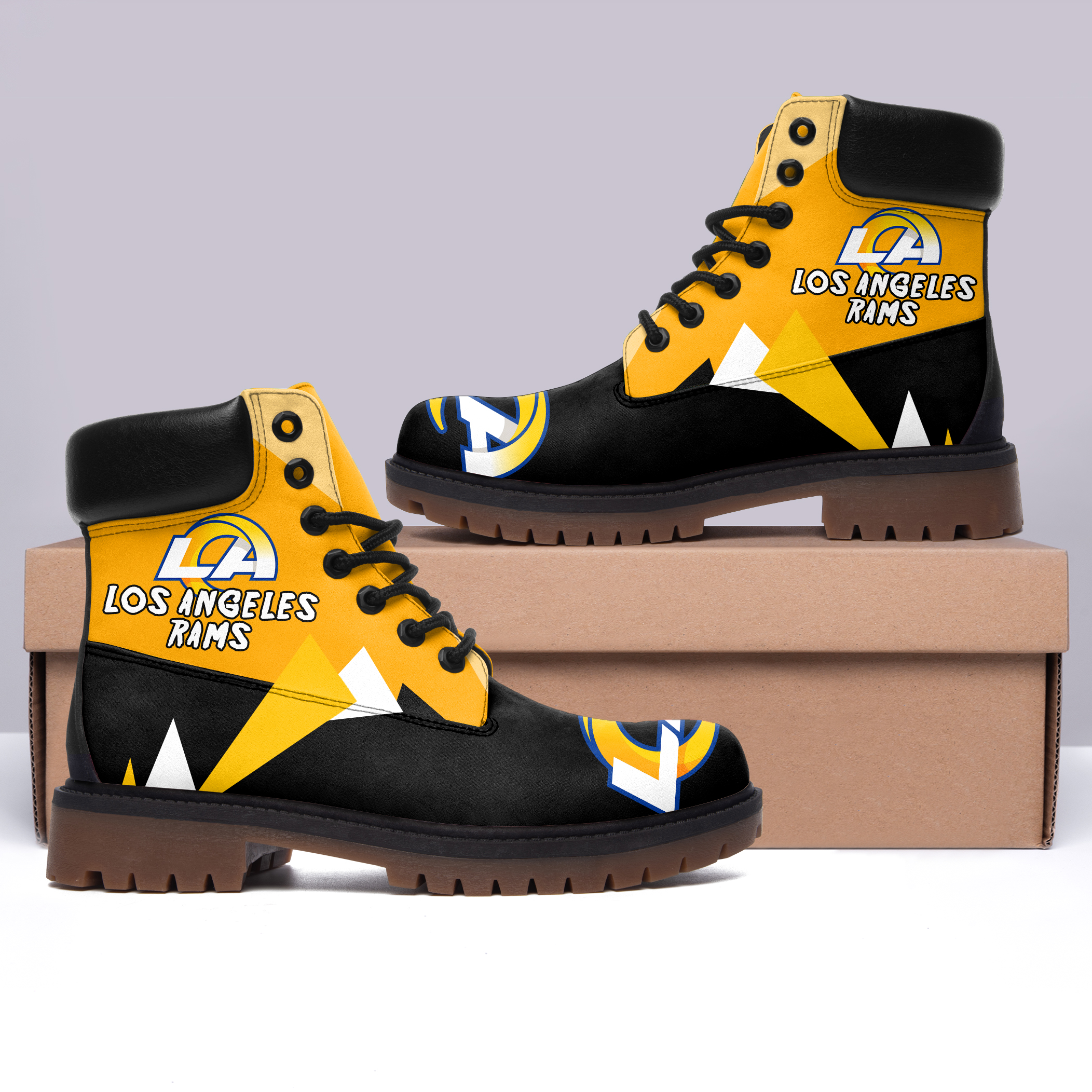 JWFancy Los Angeles Rams Boots Shoes For Men And Women