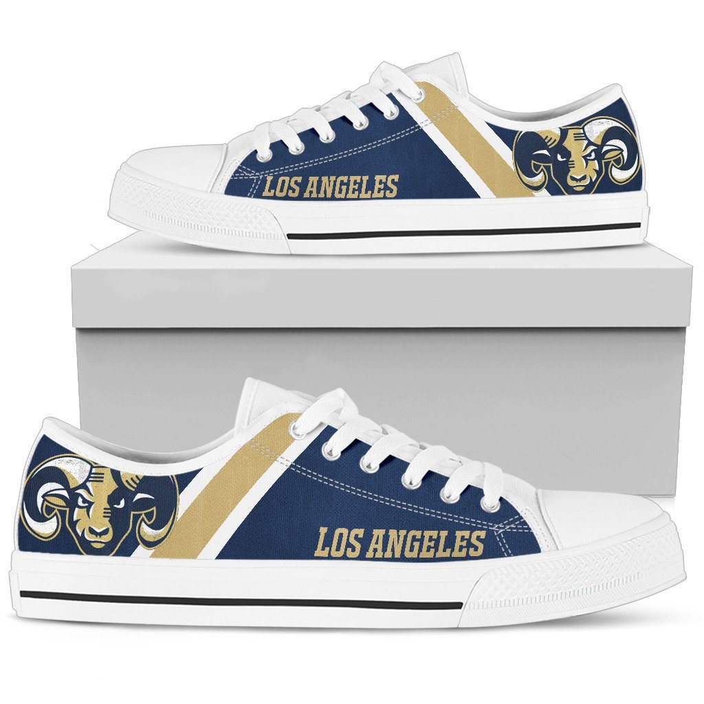 JWFancy Los Angeles Rams Low Top Canvas Sneakers Shoes For Men And Women