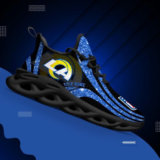 JWFancy Los Angeles Rams NFL Max Soul Shoes Sneakers For Men And Women