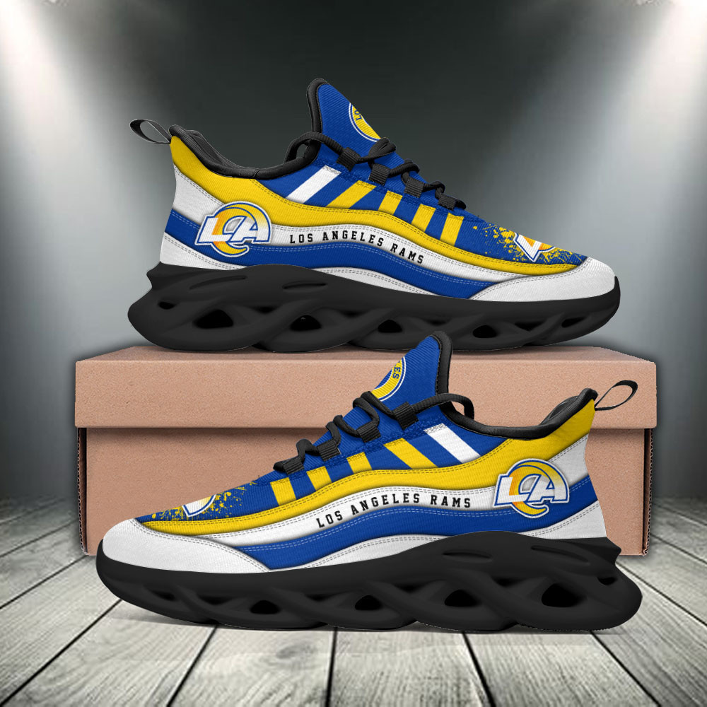 JWFancy Los Angeles Rams NFL Max Soul Shoes Sneakers For Men And Women