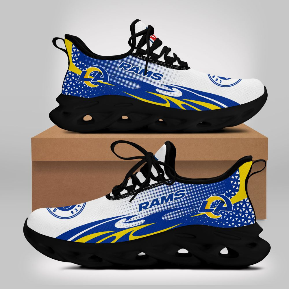 JWFancy Los Angeles Rams NFL Max Soul Shoes Sneakers For Men And Women
