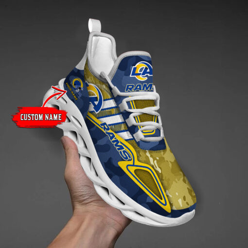 JWFancy Los Angeles Rams NFL Max Soul Shoes Sneakers For Men And Women
