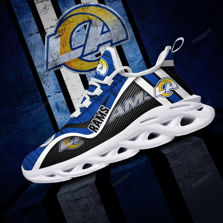 JWFancy Los Angeles Rams NFL Max Soul Shoes Sneakers For Men And Women