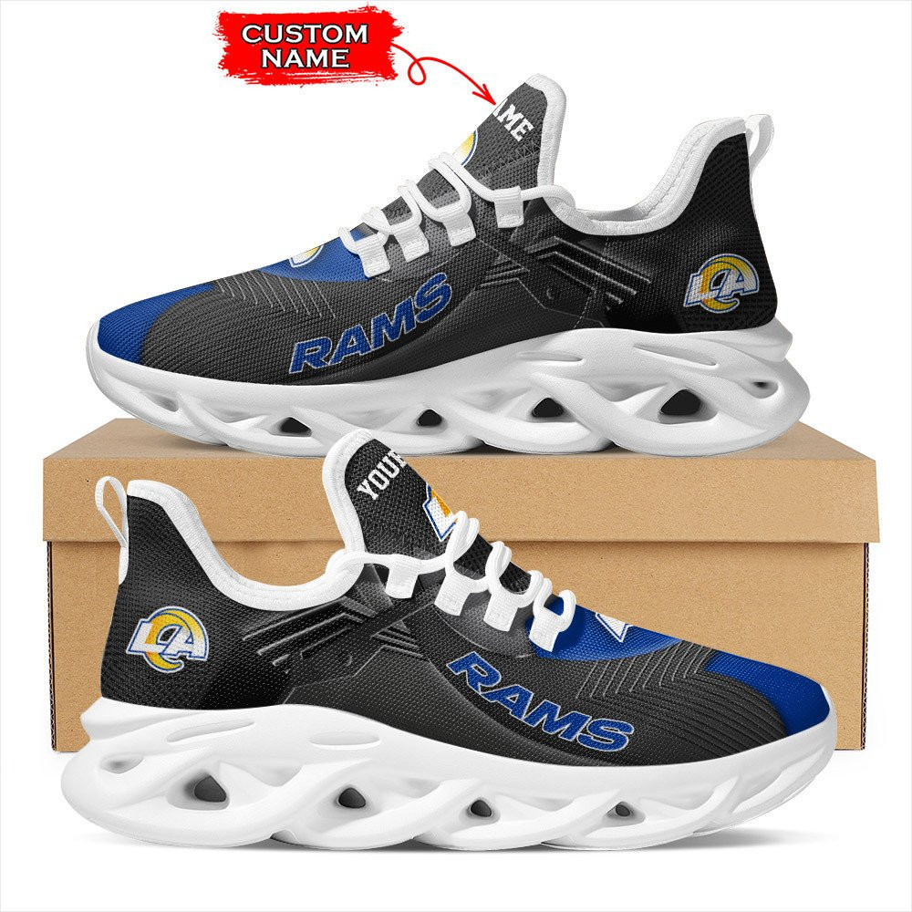 JWFancy Los Angeles Rams NFL Max Soul Shoes Sneakers For Men And Women