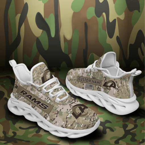 JWFancy Los Angeles Rams NFL Max Soul Shoes Sneakers For Men And Women