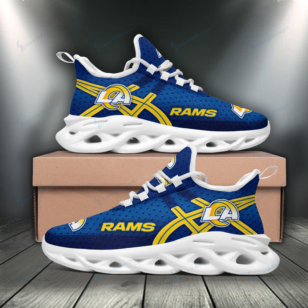 JWFancy Los Angeles Rams NFL Max Soul Shoes Sneakers For Men And Women
