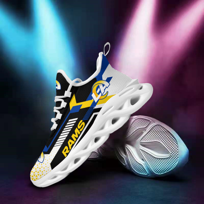 JWFancy Los Angeles Rams NFL Max Soul Shoes Sneakers For Men And Women