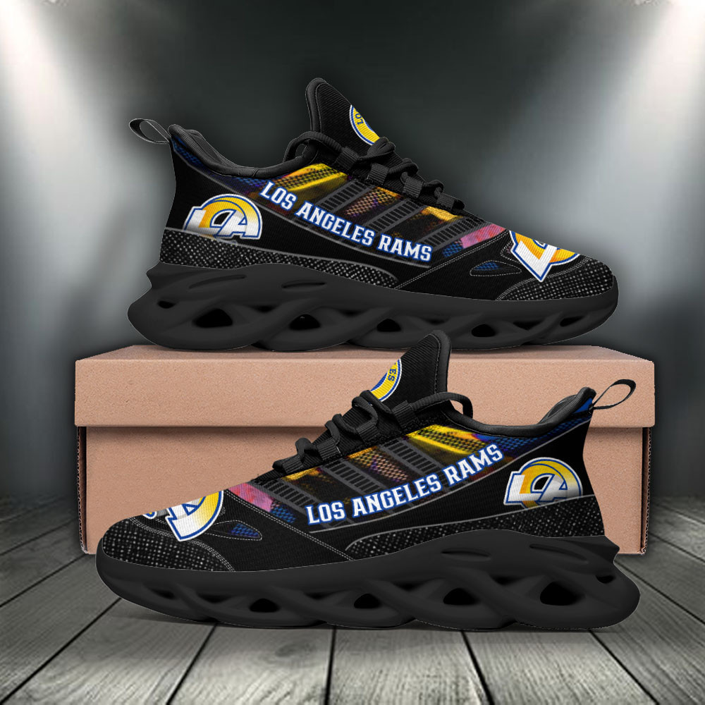 JWFancy Los Angeles Rams NFL Max Soul Shoes Sneakers For Men And Women