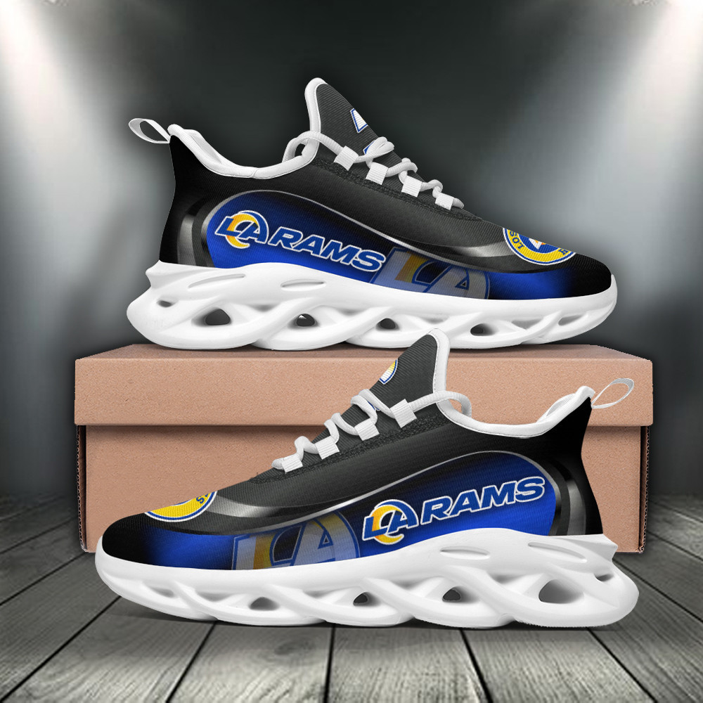 JWFancy Los Angeles Rams NFL Max Soul Shoes Sneakers For Men And Women
