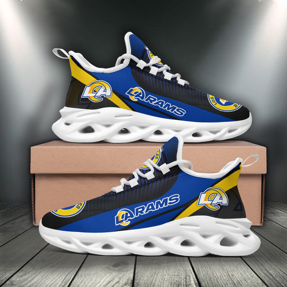 JWFancy Los Angeles Rams NFL Max Soul Shoes Sneakers For Men And Women