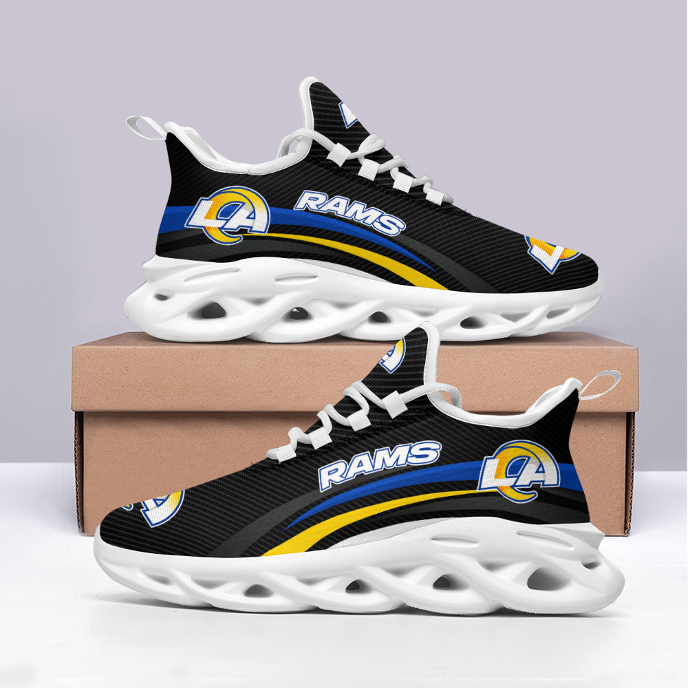 JWFancy Los Angeles Rams NFL Max Soul Shoes Sneakers For Men And Women