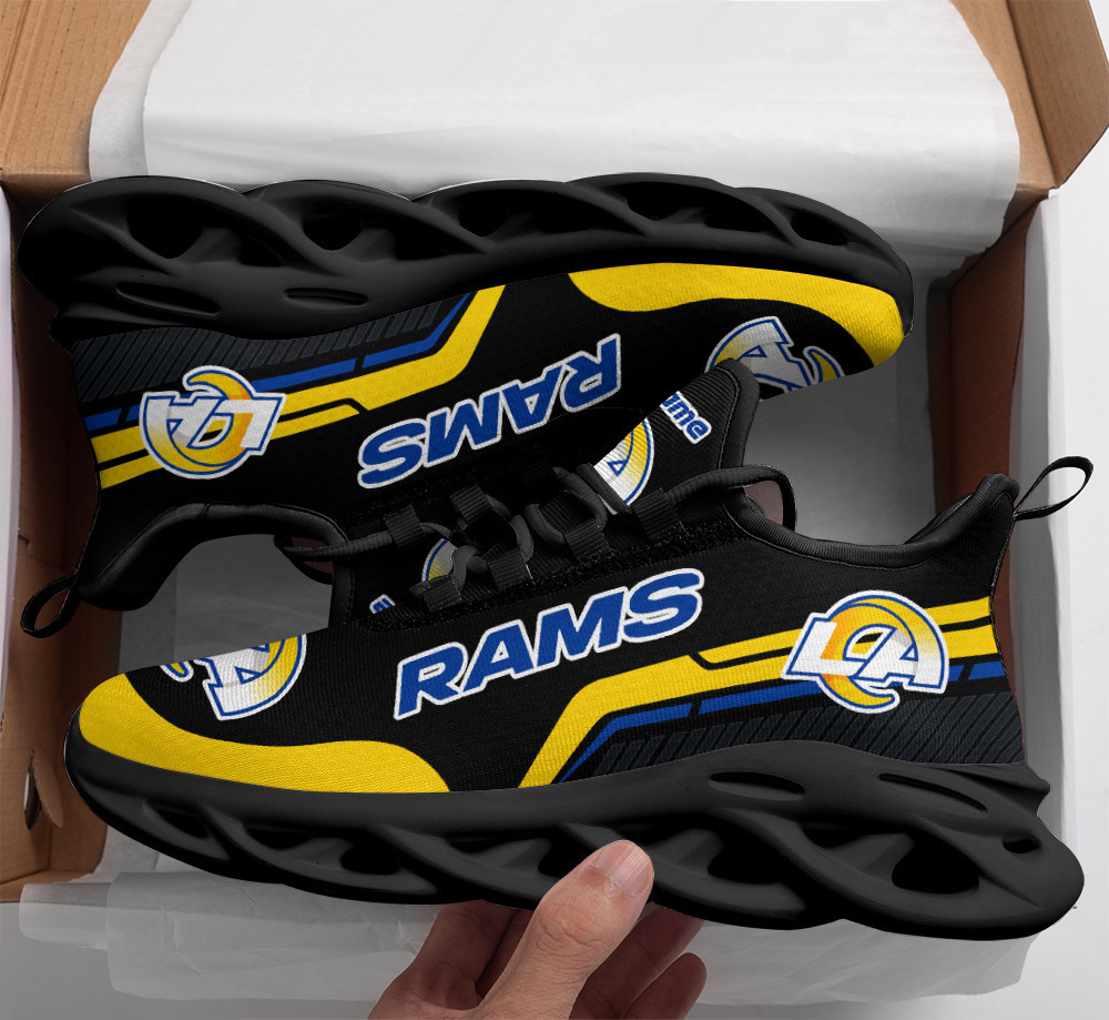 JWFancy Los Angeles Rams NFL Max Soul Shoes Sneakers For Men And Women