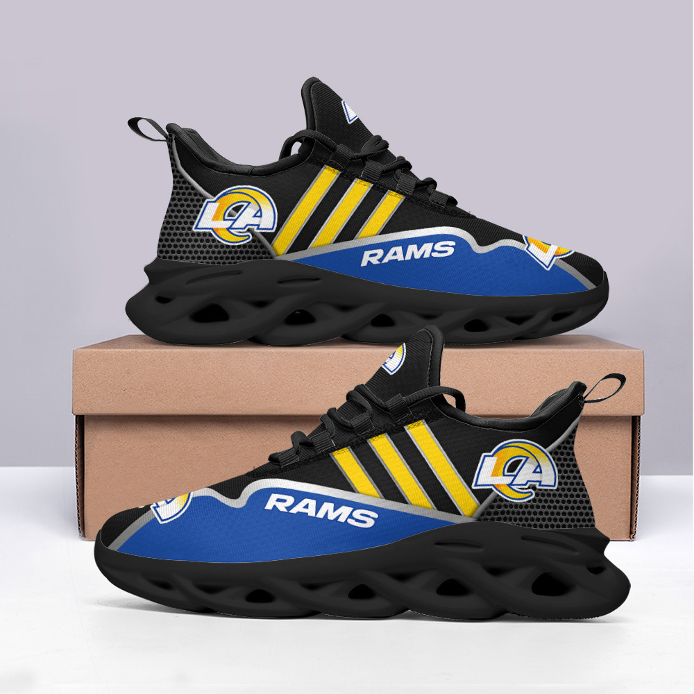 JWFancy Los Angeles Rams NFL Max Soul Shoes Sneakers For Men And Women