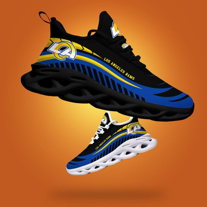 JWFancy Los Angeles Rams NFL Max Soul Shoes Sneakers For Men And Women