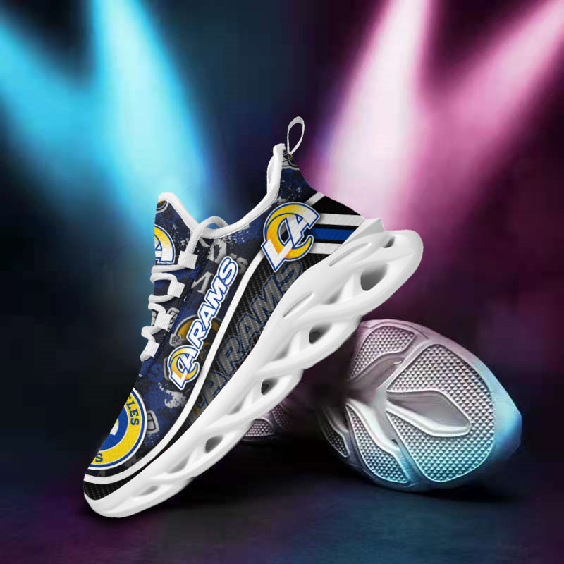 JWFancy Los Angeles Rams NFL Max Soul Shoes Sneakers For Men And Women