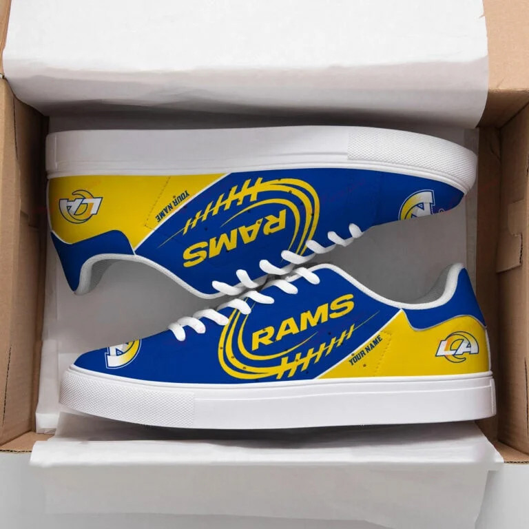 JWFancy Los Angeles Rams Skate Stan Shoes Sneakes For Men And Women